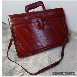 Vintage Eelskin Briefcase